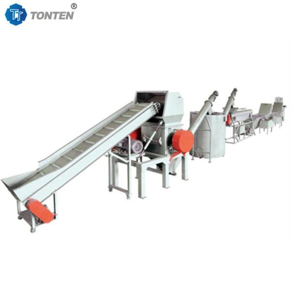 Buy Plastic Bottle Recycling PET Plastic Bottle Crusher Cleaning Line Technology at wholesale prices