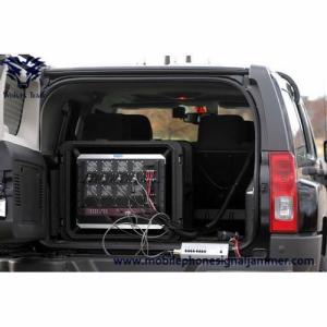 Military Adjustable Outdoor Powerfull Wireless Signal Jammer Blocking All