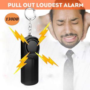 replaceable AAA Battery Personal Security Alarms Handbag women self defense