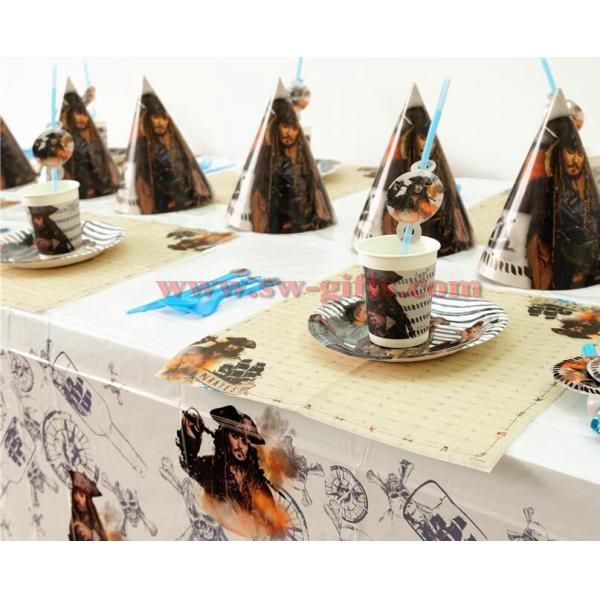 Pirates of the Caribbean Kids Birthday Party Decoration Set Party Supplies Baby Birthday Party Pack event party supplies