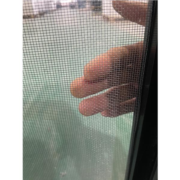 Black American Series UPVC Single Sliding Windows Smoothly Push And Pull