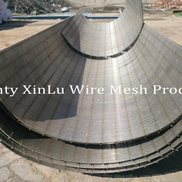 Wedge Wire Flat Panel Johnson Screen Mesh with Flat Plate Dewatering Screen Panel Sieve Bend Screen Plate