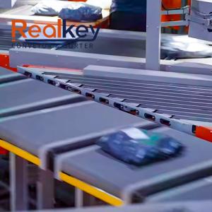 Large Strip Belt Sorter Hig Precision E Commerce With Advanced Vision Technology