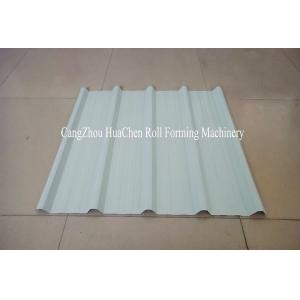Automatical Steel Roof Panel Roll Forming Machine Cr 12 Cutting Blade