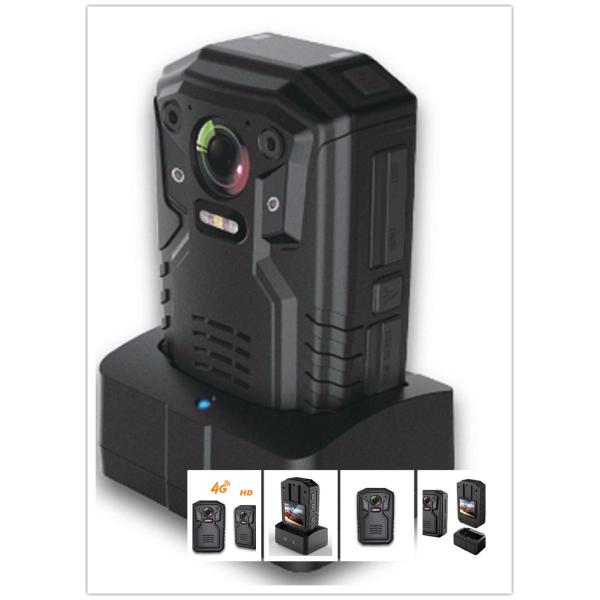2.0 Inches Body Worn Camera Wifi Real Time 1080P HD Supports 128GB