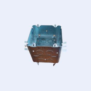 China Pre Fabrication Wall Stud Conduit Junction Box Extension Ring 1.20mm on sale