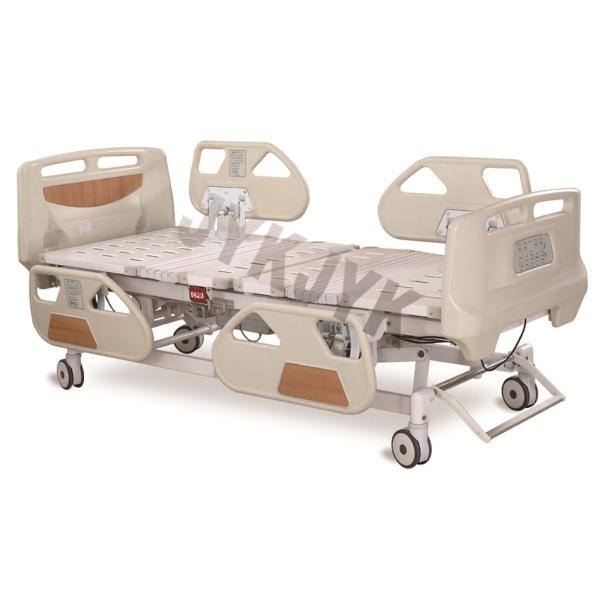 Hi Low Tilting Intensive Care Unit Bed Heavy Duty Hospital Bed Coated Steel