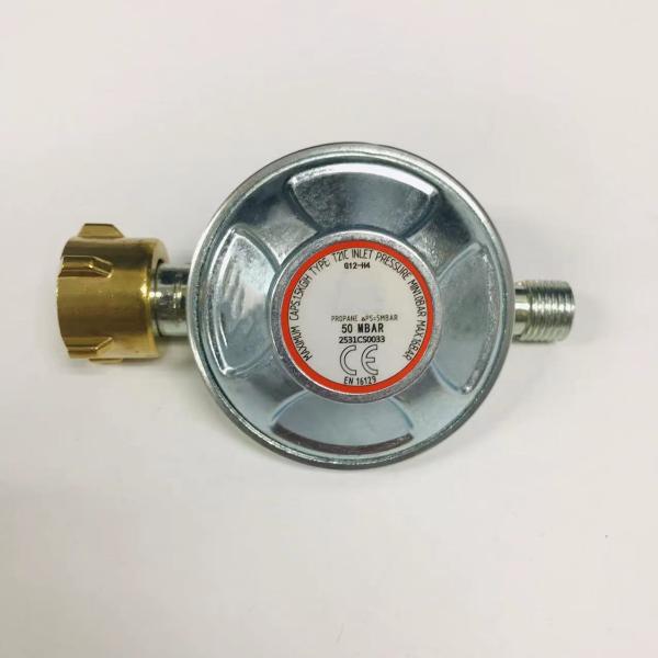 Hand Propulsion Zinc Alloy Gas Regulator for Higher Flow Rates in Colder Temperatures