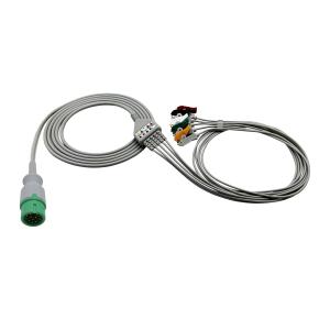 Comen 12pin Compatible Direct Connect ECG Cable With Lead Wires