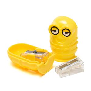Manual Worm Caterpillar Cartoon Pencil Sharpener Single Hole