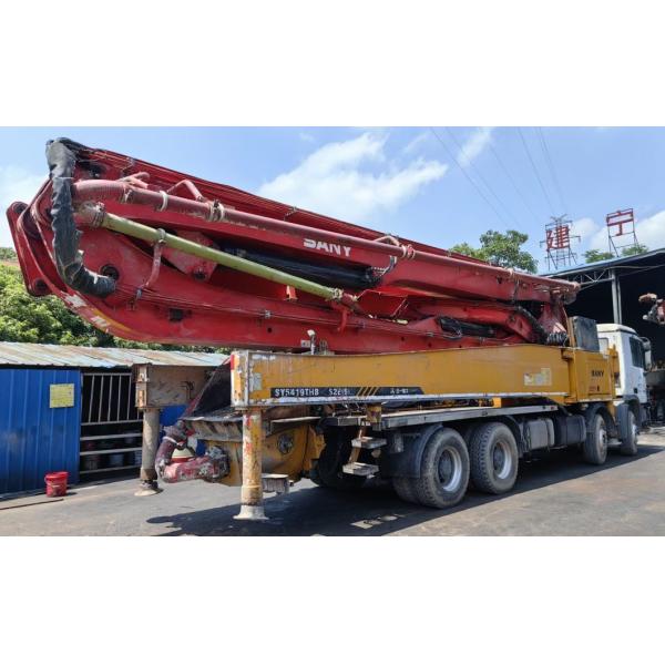2013 Used Concrete Pump Truck 52m Concrete Mixer Machine Concrete Boom Pump