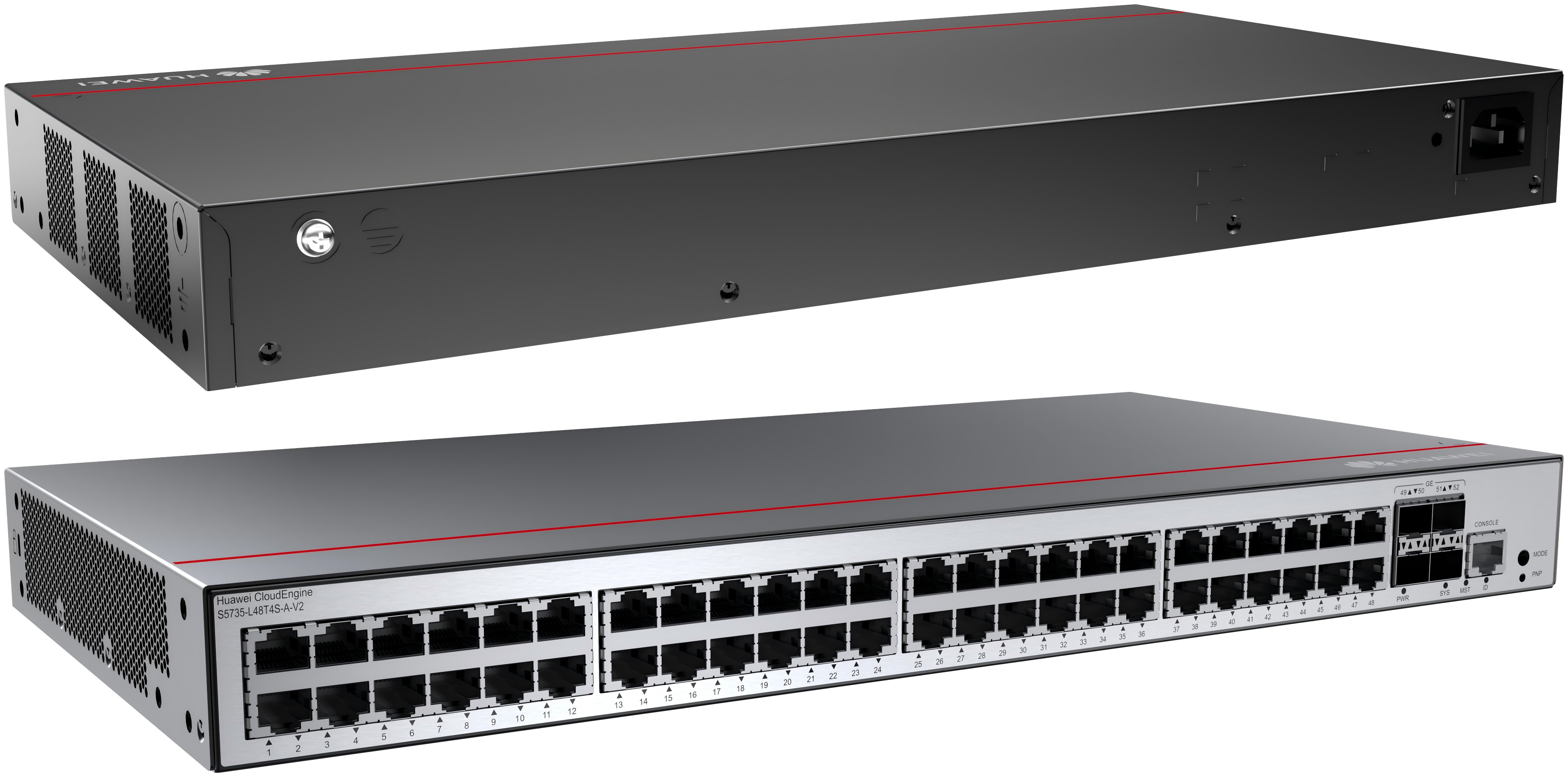 China Ready to Ship 48*10/100/1000BASE-T Ports,4*1GE SFP S5735-L48T4S-A-V2 Gigabit Network Switch on sale