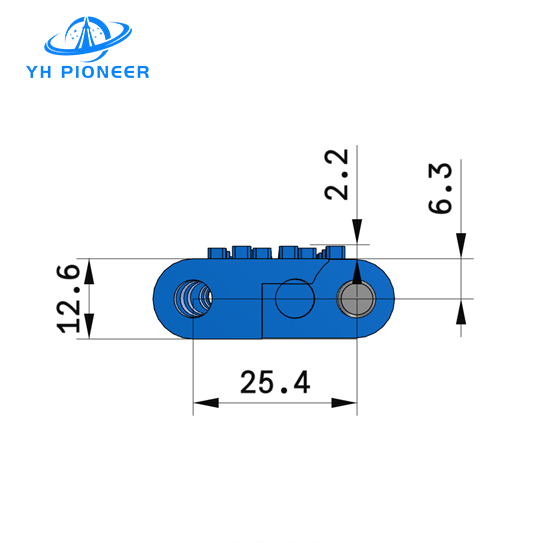 Durable POM Perforated Modular Belt with Friction for Long - Lasting and Low - Maintenance Conveying