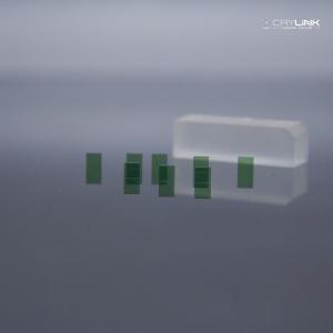 V YAG Laser Q Switch Crystals Cubic La3d Crystal Structure Good Stability Long