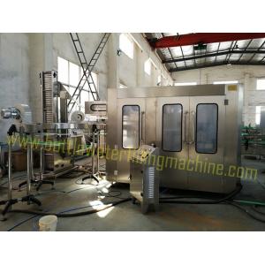 3 In 1 Monoblock Vitamin / Mineral Water Bottle Filling Filler