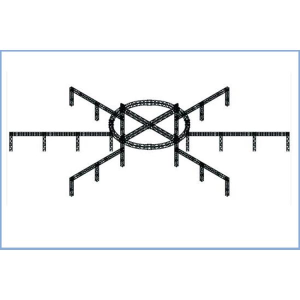 Theater Choir Concert Custom Irregular Round Aluminum Smart Portable Stage All Size Truss