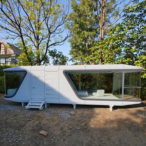 Modular Steel Structure Capsule House Chinese Design Waterproof Feature for