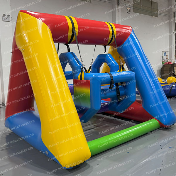 Top Quality Kids Park Rocking Games Seesaw Inflatable Seesaw Viking Swing Boat for Entertainment