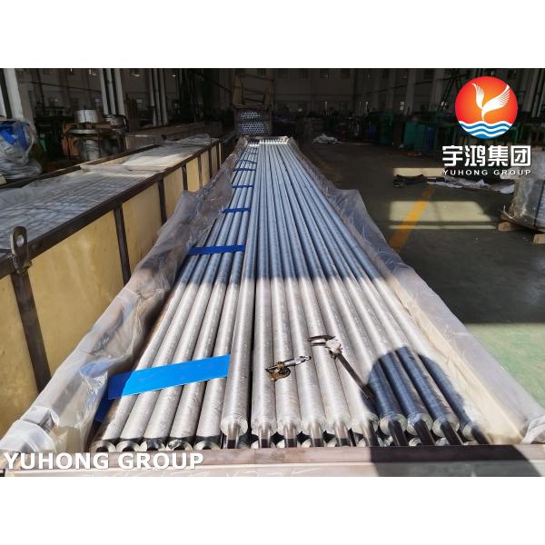 ASTM A213 T5 Embedded G Type Fin Tube With Carbon Steel Fin For Furance And Heat