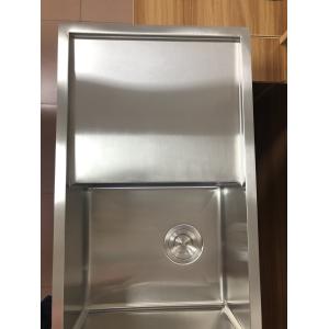 Household Rectangular Kitchen Sink With Side Drainboard Strict QC Control /
