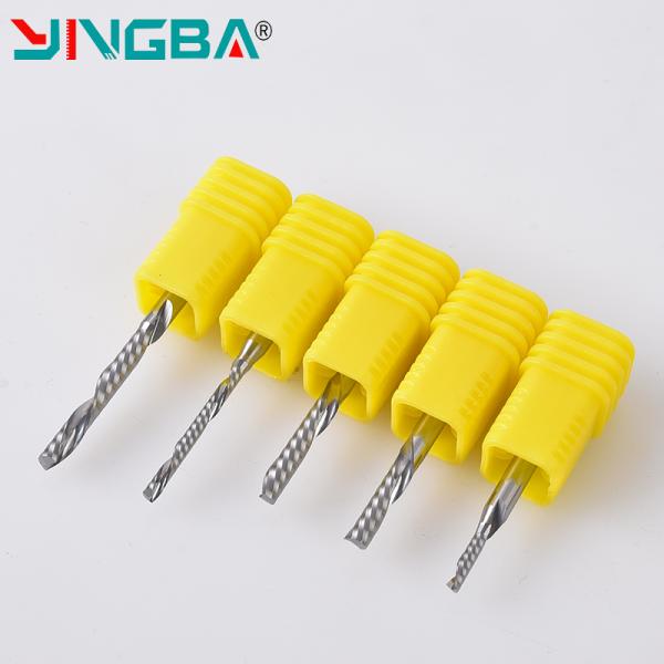 CNC Router Bits Factory Direct Price Woodworking Tools Pre Spiral Head Left-Handed Single Flute Milling Cutter