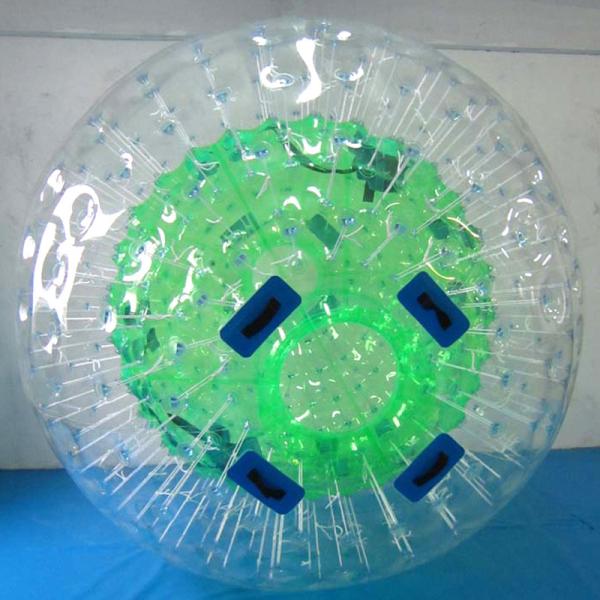 Football Inflatable Yard Toys 0.65-0.9mm PVC / TPU Land Human Zorb Ball Sport Entertainment