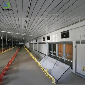 Prefabricated Steel Structure Metal Chicken Layer Broiler Poultry Farm House