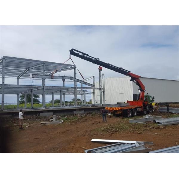 Buy Portal Steel Frame Warehouse Construction Big Wind Load at wholesale prices