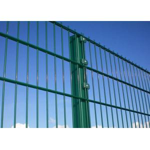 Plastic Coating Security 868 Double Wire Mesh Fence Powder Coating Twin Mesh