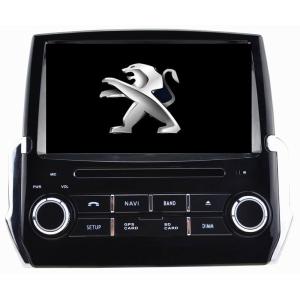 Ouchuangbo car dvd gps navigation android 7.1 for Peugeot 2008 with calculator