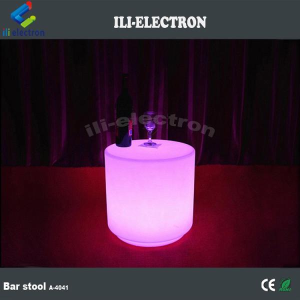Modern PE plastic used commercial bar stools