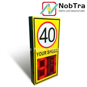 Traffic Safety Equipment NBP10-L4-P Speed Aware Radar Speed Signs with Wireless