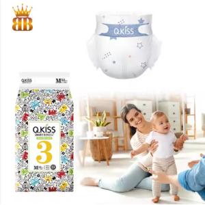 Super Absorbent Good Material Diaper with Magic Tape