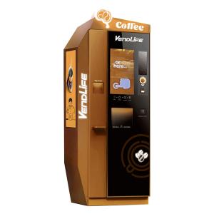 220V Coffee Business Vending Machines , 60Hz Espresso Coffee Vending Machine