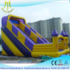 Hansel top selling china outdoor use inflatable bouncer slide soft play