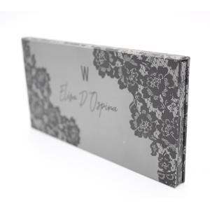 Magnetic Empty Cardboard Eyeshadow Palette Recyclable CMYK PMS Printing