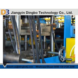 Hydraulic Post Cutting Purlin Roll Forming Machine With Minimum Tolerance