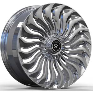 China S500 W222 Chrome Custom 1PC Forged Wheels 20x8.5J on sale