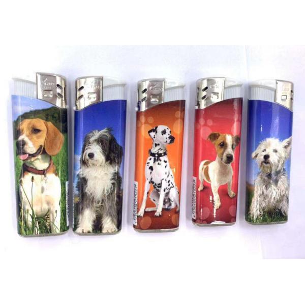 Plastic Transparent Disposable Cigarette Lighter Refillable Gas Encendedor