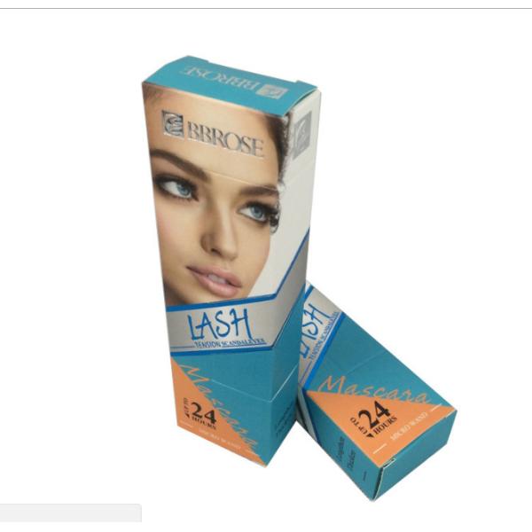 Single copper paper Gilding process eyebrow pencil brush Colorful box package