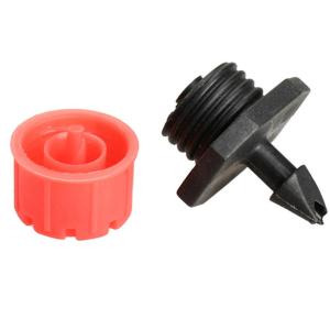 8 Outlet Watering System Dripper Pressure Compensating Drippers 1/4''