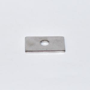 Smooth Surface Sheet Metal Stamping Process Red Anodized Aluminum Bracket