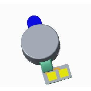 Quality 8mm 1.8v Flat AC Linear Cell Phone Vibration Motor Φ8 * 3.25mm For Game Pad / AR Wearable Device for sale