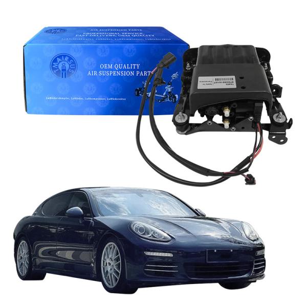 Buy Panamera 970 2009-2017 Air Suspension Compressor No Cover 97035815109 at wholesale prices