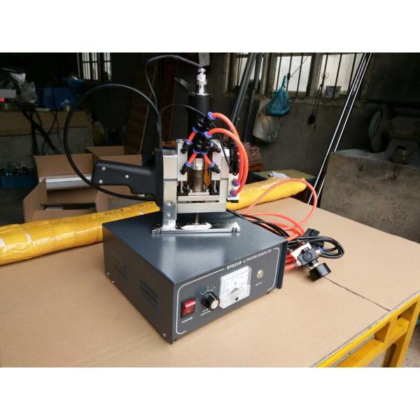 Buy handheld PEP fabric ultrasonic , Ultrasonic Welding Letters Machine HW28-W500 at wholesale prices