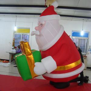 Bestselling Giant customized inflatable Santa Claus advertising characters