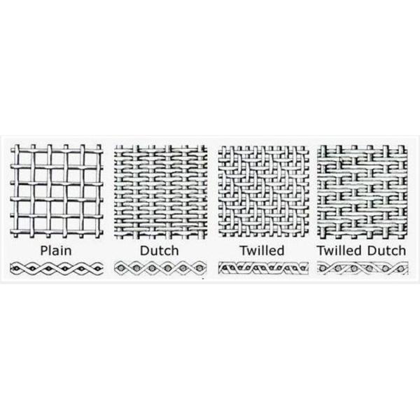 plain dutch twill stainless steel wire mesh for filtration