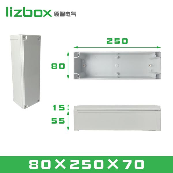 Buy ABS Plastic Electrical Connection Box Project IP67 Junction Enclosure Waterproof at wholesale prices