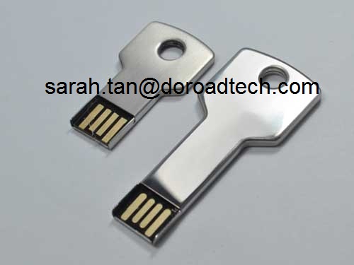Buy Metal Key Shaped USB Flash Disk, 100% True Capacity High Quality USB Flash Drives at wholesale prices