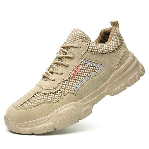 Shengjie Steel Toe Work Shoes Microfiber Leather Upper Rubber Outsole Anti Puncture Anti Slip Safety S